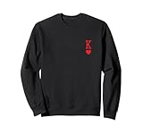 King of Hearts Matching Couple Saint Valentine's Day Sweatshirt