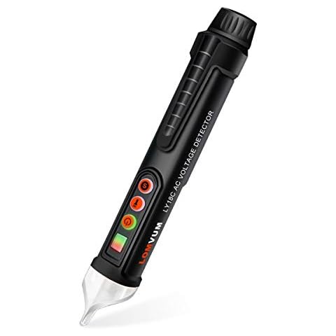 Lomvum Voltage Detector Non-Contact 12-1000V / 48-1000V AC Voltage Tester Pen Cover