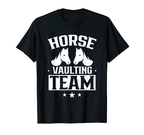 Equipo De Salto A Caballo Caballos Caballo De Salto Hípica Camiseta
