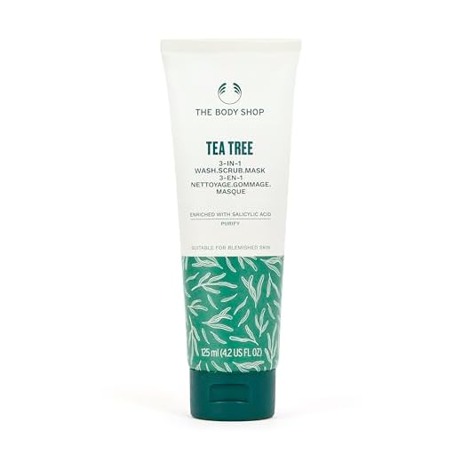 THE BODY SHOP Peeling och rengöring av ansiktsmask, 1-pack (1 x 125 ml)