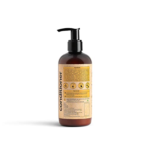 Image of Natural Dog Conditioner - Manuka Honey & Oatmeal | Controls Hairfall, Soothes Itchiness & Inflammation | Hydrates, Softens & Adds Shine | for All Breeds - 300ml