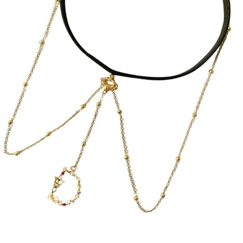 Diamond Initial Leg Chain, Body Jewelry Elastic Leg Chain Sexy Elastic Zircon Butterfly Initial Letter Thigh Chain, Elegant Elastic Thigh Jewelry for Women (Style-D)