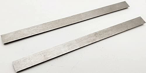 Image of 1 Pair of HSS Planing Blades 82 mm Electric Planer Replacement Blades Planer Reversible Blade 82 mm Width