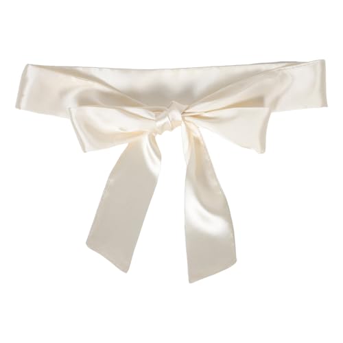 OATIPHO Cinturón Envolvente de Tejido Beige para Mujer, Reemplazo de Corbata de Bata de Baño, Cómodo y Resistente al Desgaste, Adecuado para Uso Diario en Casa