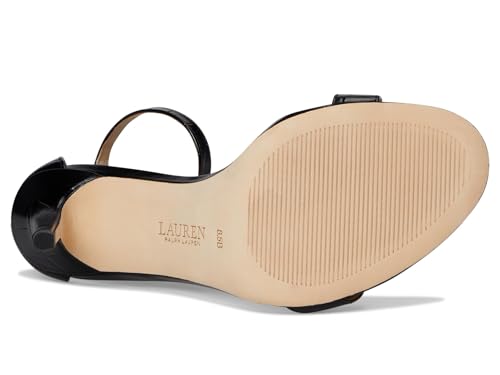 Lauren Ralph Lauren Women's Allie Crocodile-Embossed Leather Sandals Heeled3