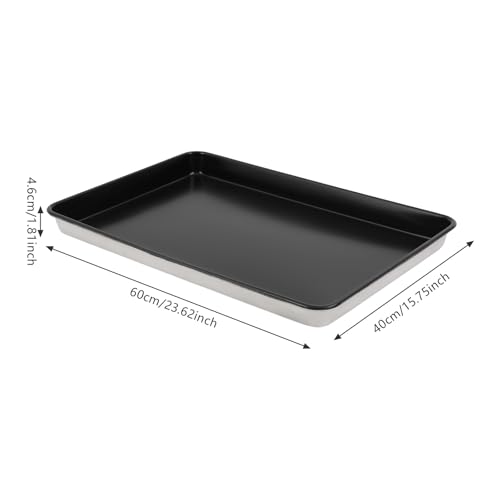 Plaque de cuisson avec bord surélevé antiadhésive pour éviter les fuites - 5