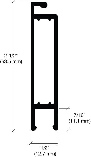 CRL KDEX21236W Champion Series White Powder Coated 38" x 82" Heavy-Duty Extruded K.D. Sliding Screen Door Kit - 2-1/2" Frame
