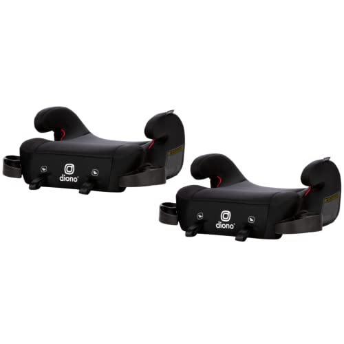 Diono Solana 2 XL Pack of 2 2022, Dual Latch Connectors, Lightweight Backless Belt-Positioning...