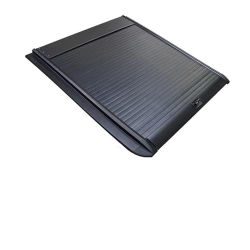 Wnfmjqe Copertura Bagagliaio Copertura Cassone Pick-up per Dodge per RAM 1500 per RAM per TRX Vano Posteriore Ristrutturazione Tenda Avvolgibile in Alluminio Ispessito Baule Ripiano(1500 Manual)