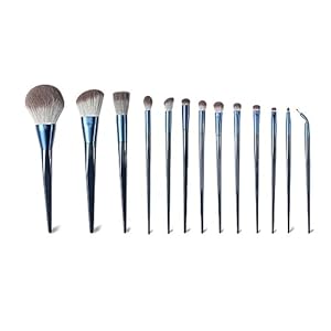 MADALIAN Soft Hair 14pcs Makeup Brushes Set Beauty Tools Loose Powder Brush Blush Brush