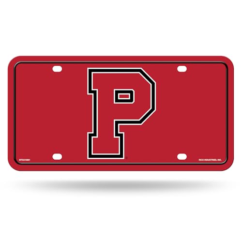 Rico Industries NCAA Pacific (OR) Boxers Metal Auto Tag 6" x 12" - Great for Truck/Car/SUV