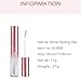 dPois 2Pcs Waterproof Brow Gel, Long Lasting Eyebrow Setting Liquid, Sweat-Proof Styling for Home Makeup Beauty Pink One Size