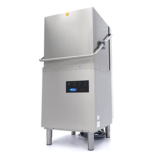 Maxima Haubenspülmaschine - 50x50cm - mit Abfluss-, Spül- und Seifenpumpen - 400V