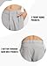 Libin Men's Linen Pants Imitation Beach Pants Lightweight Summer Travel Casual Lounge Pants, Light Gray 36W x 32L