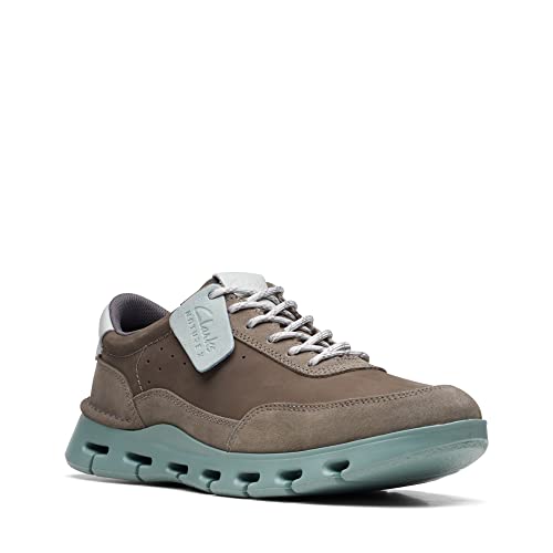 Image of Clarks Mens 26166010-black Comb Sneaker