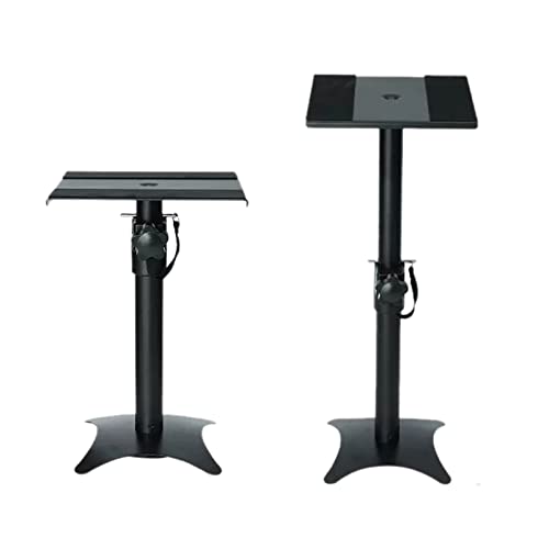 Supports d'enceintes de moniteur de bureau pour un setup minimaliste et télétravail audio
