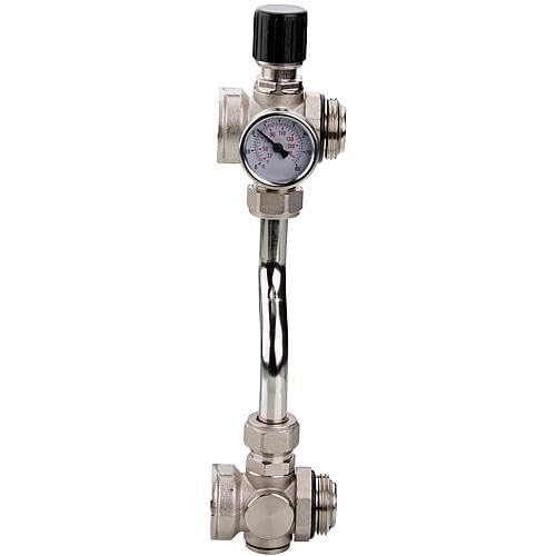 Soupape différentielle bypass pour raccords au distributeur 1 BG manchon 1 2 0 2 0 6 bar...