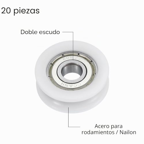 Rodamiento de ranura en U U608ZZ de alta precisión ABEC3 para un rodamiento silencioso 2