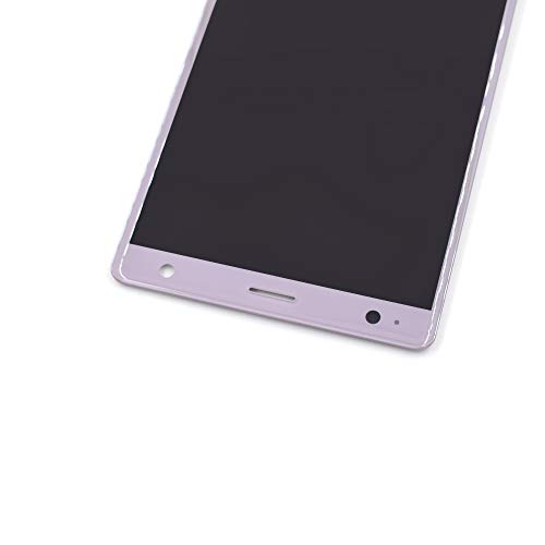 Image of LCD Screen Display with Digitizer Touch Panel Without Bezel Frame Compatible with Sony Xperia XZ2 H8216 H8266(Pink)