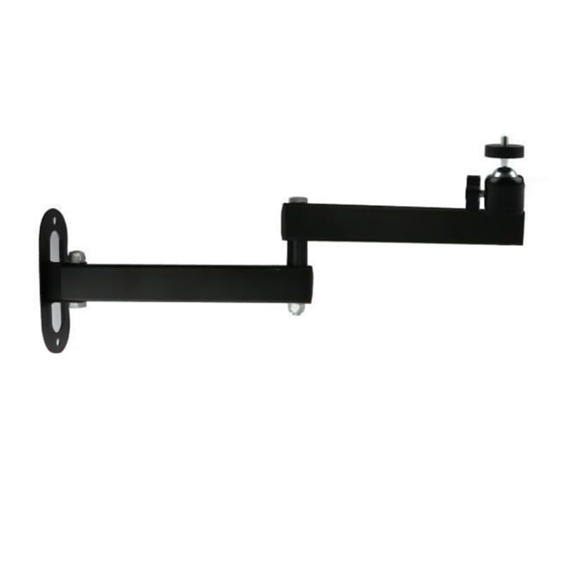 Supporto a parete for proiettore, pieghevole, vite da 1/4". | Design pieghevole, salvaspazio, utilizzo a parete a soffitto, facile posizionamento(Arms 35cm)