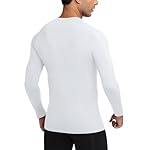 Mens Compression Shirt Long Sleeve Quick Dry Athletic Workout Gym T-Shirt SPF Running Top Sport Undershirt Base Layer - Image 3