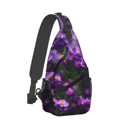 Mochila cruzada deportiva negra para senderismo unisex miniatura 2