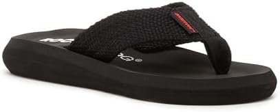 Rocket Dog womens Sunset Flip Flop, Black, 6 US | Image 3
