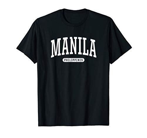 College Style Manila Philippines Souvenir Gift T-Shirt