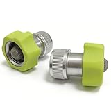 SPX-AGHA 3/4 Inch Aluminum Pressure Washer Garden Hose Adaptor For Sun Joe SPX Series Pressure Washers 2 pack