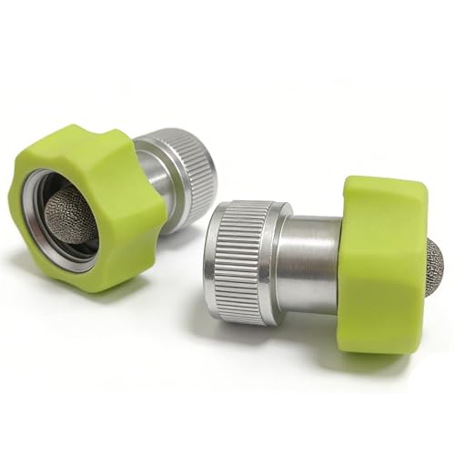 SPX-AGHA 3/4 Inch Aluminum Pressure Washer Garden Hose Adaptor For Sun Joe SPX Series Pressure Washers 2 pack