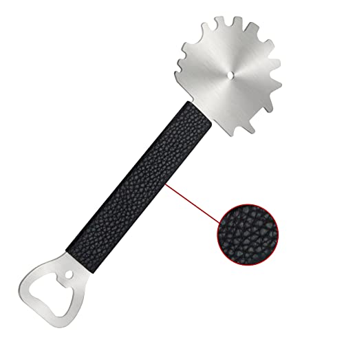 KarDor Edelstahl-Grillschaber mit Grillreinigerbürste, Camping-Grillzubehör, passend für jeden Grillrost oder Grillplatte, Grillbürste für Grilloberflächenreinigung Cover