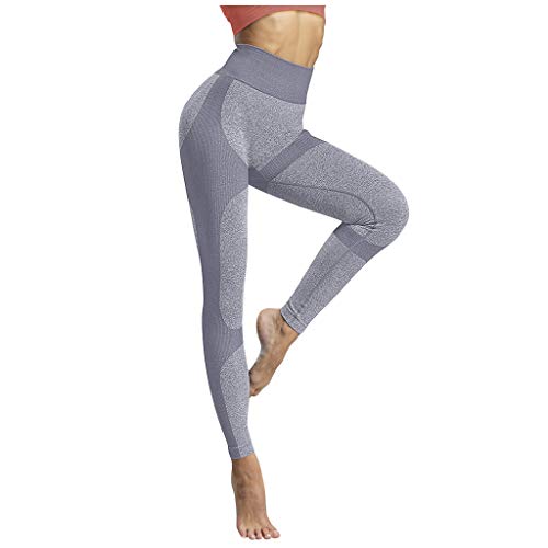 KUKICAT Women's Seamless Hip-up Hygroscopic Sports Pants Sexy Hip Yoga Pants Dark Gray