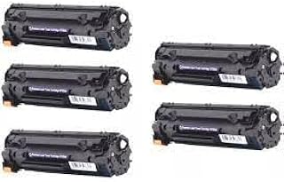 Kit 5 Toner Compatível Cf283a 83a | LaserJet M127FN, M127FW, M201, M201DW, M225DW, M226, M202, M125A, M125NW
