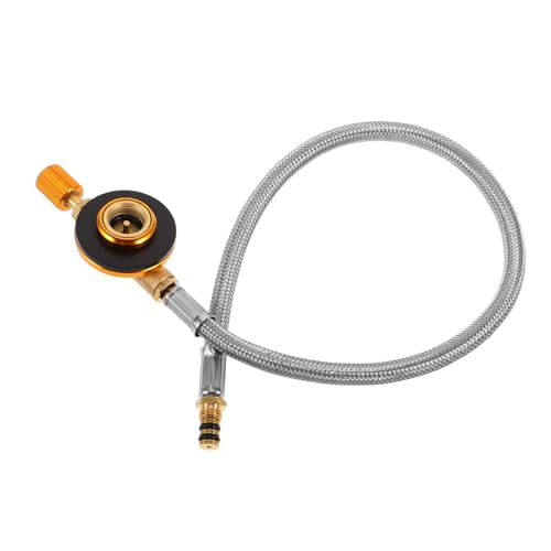 FUTUREORYY Manguera Flexible de Gas con Conexión Rápida para Estufa Portátil Camping y Barbacoa Ligera y Fácil de Instalar Compatible con Regulador para y Línea de Gas RV
