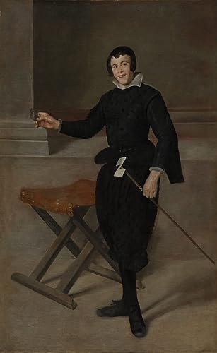 Tableau Portrait des bouffons Velazquez decoration chambre
