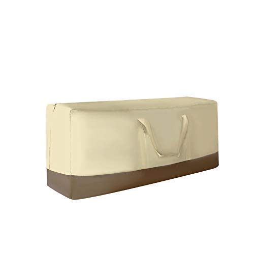 boyspringg Outdoor Cushion Storage Bag, 60 Inch Patio Cushion Storage Bag for Patio Furniture Cushion, 420D Extra Large Waterproof Storage Bags with Zipper and Handle.