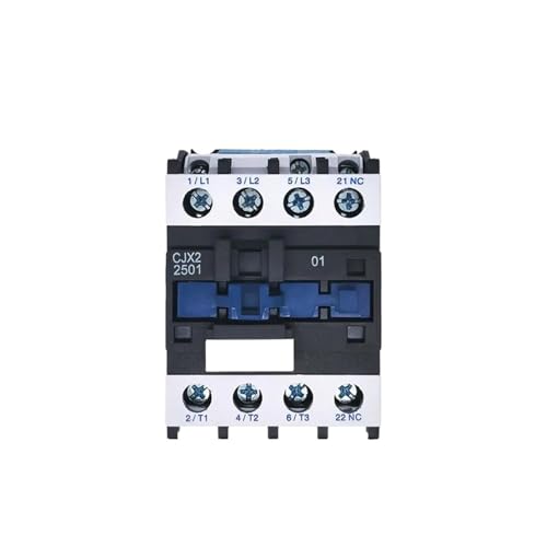 Contacteur triphasé CJX2-2501 220V à coupure rapide pour moteur 25A