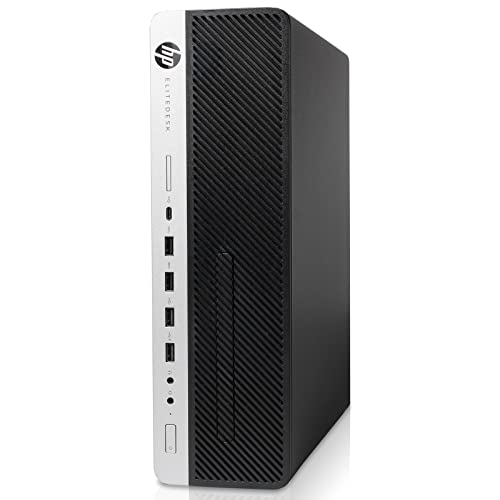 HP EliteDesk 800 G4 3.2 GHz 8th gen Intel® Core i7 i7-8700 Black, Silver SFF PC EliteDesk 800 G4, 3.2 GHz, 8th gen Intel® Core i7, 8 GB, 256 GB, DVD±RW, Windows 11 Pro (Renewed) - Image 3