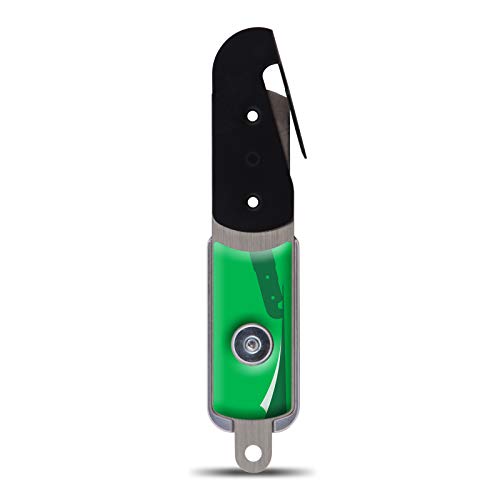 Gomake Vinyl Wraps Cutter Bodyguard Safety Knife With Ptfe Coating Feet, Wrapping Paper Cutter With Hidden Stain Steel Blade, For Sign Maker Car Tinting Tool, With Extra 10 Pcs Replacement Blades #TOP3