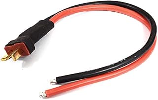 Integy RC Model C29856 T-Style Type Plug Male Connector w/ 180mm Wires