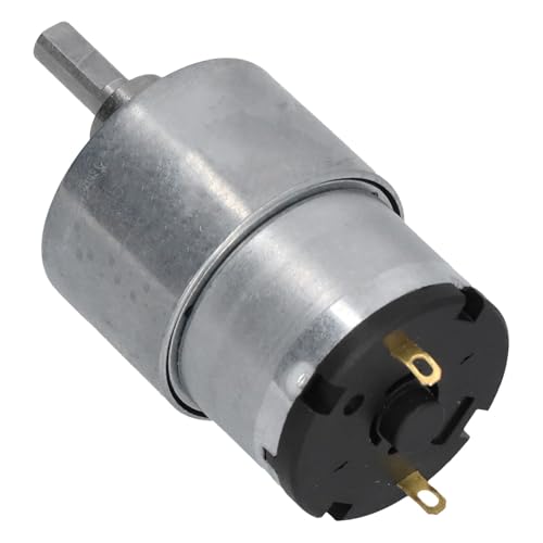 Moteur à réduction de vitesse CC 12V JGB37-520 couple élevé arbre en D 6mm