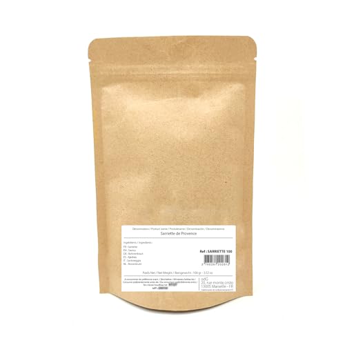 Auténtica Ajedrea de la Provenza - Cultivado y cosechado en el sur de Francia - Paquete de 100 gramos