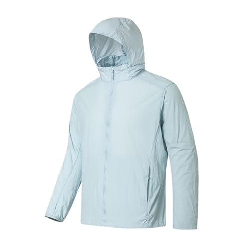 Veste coupe-vent d'été unisexe pour la randonnée et le camping actif