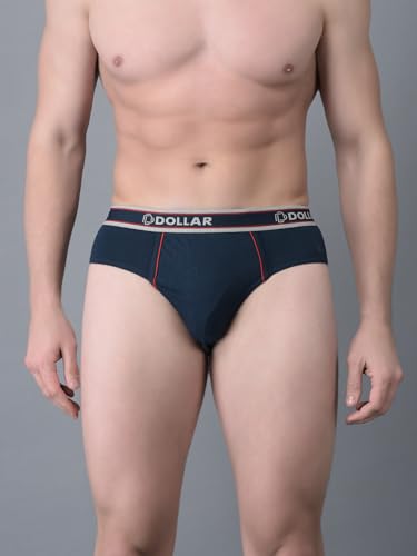 Image of Dollar Bigboss Men's Solid Cotton Brief (Colour May Vary)