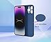 HTXWXJC Phone Case for Huawei Y5 Prime 2018 Case, Huawei Y5 2018 Case Shockproof Flexible Bumper TPU Soft Case Butterfly Pattern Phone Cover for Huawei Y5 Prime 2018 Blue Butterfly