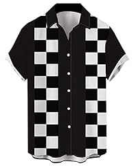 A Bowling Checkerboard Black