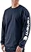 Carhartt mens K231 fashion t shirts, Navy, X-Large US