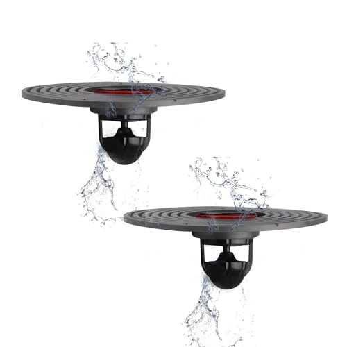 Image of Shower Floor Drain Backflow Preventer Large Caliber Variable Diameter Sealing Gasket One Way Valve Fast Drainage Shower Plug Insert Drain Plug,Suitable for Caliber 1.46 inch-3.9 inch(2 Pack)