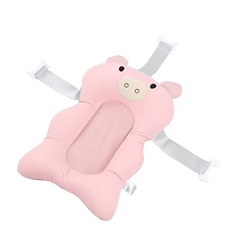 Image of Baby Bath Support Cushion, Floating Adjustable Soft Bath Pillow, Cushioned Support Parent Assist Tray Infant Bath Support Seat Baby Bath Pillow for Newborn Infants ()