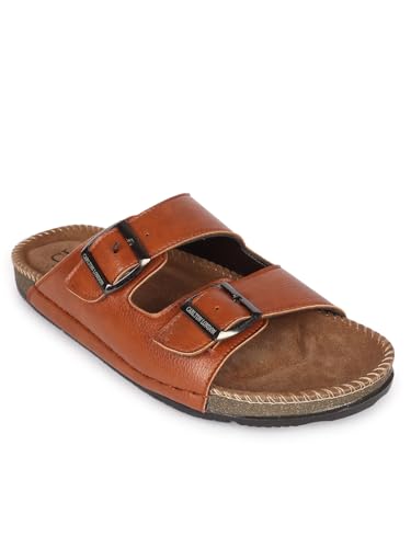 Carlton London Men Fashion Sandal,Tan,UK-8